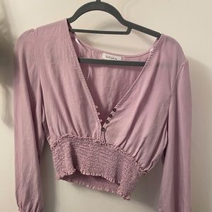 YaYa & Co. Lavender Top
